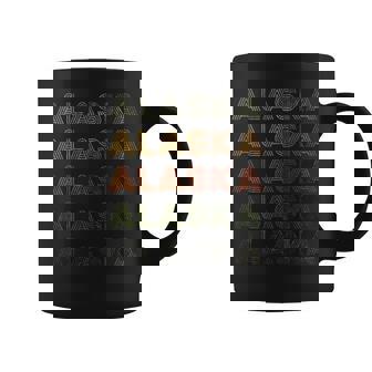 Love Heart Alaska Grunge Estilointage Negro Alaska Taza de café - Regaloses