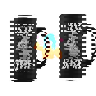 I Love Japan Kawaii Anime Girl Neko Cat Girl Otaku Weeb コーヒーマグ - Kawaiitshirt