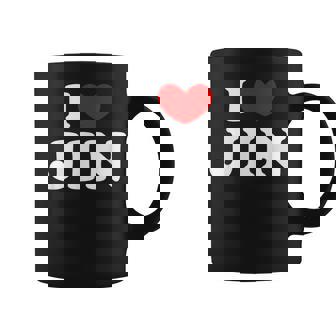 I Love Jin 私は愛する Jin コーヒーマグ - Kawaiitshirt