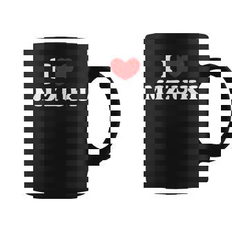 I Love Mizuki 私は愛する Mizuki コーヒーマグ - Kawaiitshirt