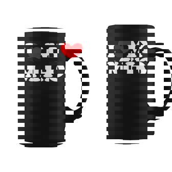 I Love My Miho みほが大好き コーヒーマグ - Kawaiitshirt
