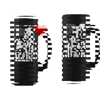 I Love My Yapping Girlfriend コーヒーマグ - Kawaiitshirt