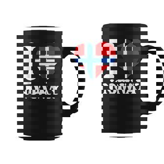 I Love Norwegian Pride ノルウェーのルーツ ノルウェー国旗 コーヒーマグ - Kawaiitshirt