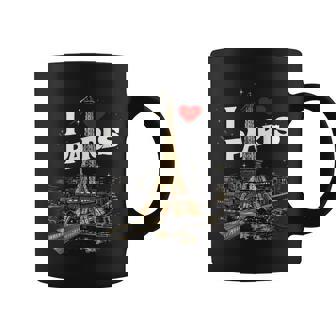 I Love Paris Eiffel Tower Franceouvenir French Tasse - Cadeauxyz