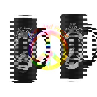 Love Peace 60年代70年代ヒッピーコスチューム Love Peace コーヒーマグ - Kawaiitshirt