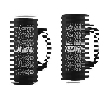 I Love Robbie Retro Patrón Personalizado Nombre Taza de café - Regaloses