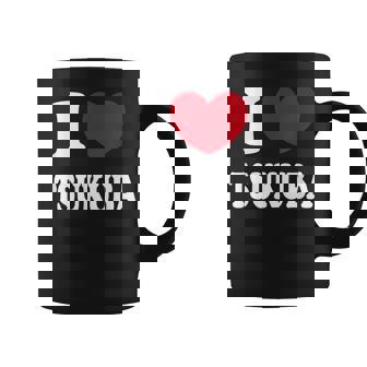 I Love Tsukuba アイラブつくば コーヒーマグ - Kawaiitshirt