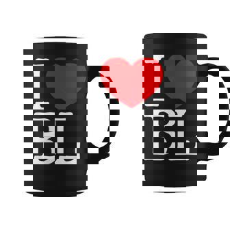I Love ハート Bl コーヒーマグ - Kawaiitshirt
