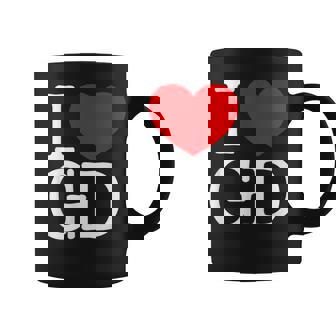 I Love ハート Gd コーヒーマグ - Kawaiitshirt