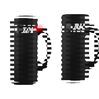 I Love ハート Java コーヒーマグ - Kawaiitshirt