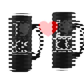 I Love ハート Kk コーヒーマグ - Kawaiitshirt