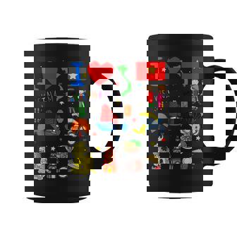 I Loveietnam手描き ベトナムのランドマーク、旗、地図 コーヒーマグ - Kawaiitshirt