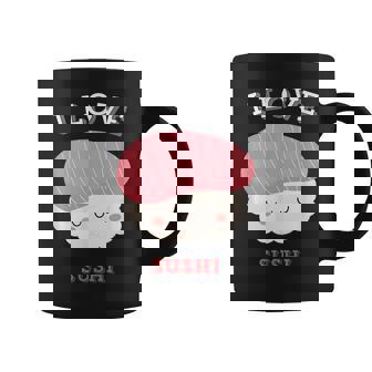 I Loveushi I Loveushi Japan Food 巻にぎり魚 コーヒーマグ - Kawaiitshirt