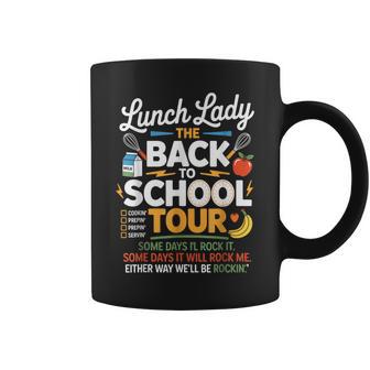Lunch Lady Back To School Tour Food Humor Back To School Coffee Mug - Thegiftio