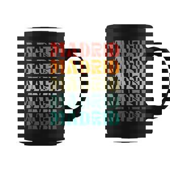 Madrid Españaiajesintage Cool Estética Retrounset In Mangas Taza de café - Regaloses