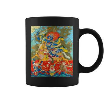 Magzor Gyalmo チベット仏教 タンカ 曼荼羅 仏教 コーヒーマグ - Kawaiitshirt