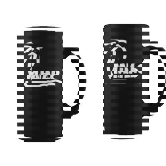 Mahalo サンクス ハワイ ヤシの木 ビーチ ホリデーギフト サンサーフ コーヒーマグ - Kawaiitshirt