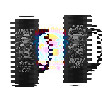 Mallorca Party Crew 2025 Groupes Motif Fêteacances Tasse - Cadeauxyz
