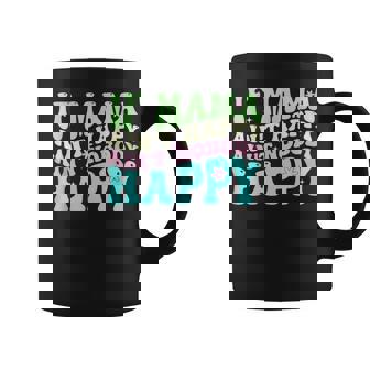 If Mama Ain't Happy Ain't Nobody Happy Retro Groovy Coffee Mug - Thegiftio UK