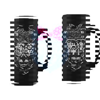 Mama Bear Face Sunglasses Mom Bear Mommy Mother's Day Coffee Mug | Mazezy