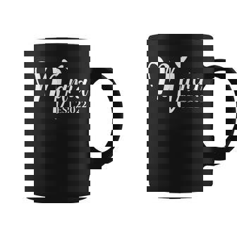 Mama Heart Est2022 Cute Pregnancy New Moms & Mothers-To-Be Coffee Mug - Seseable