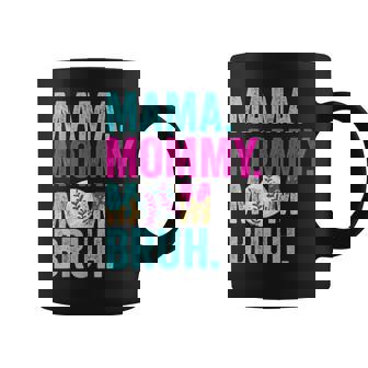 Mama Mommy Mom Bruh Baseball Mom Drip Ice Cream Coffee Mug | Mazezy