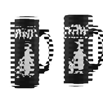 Mama Penguin Cute Penguins Mother Mom Coffee Mug - Monsterry