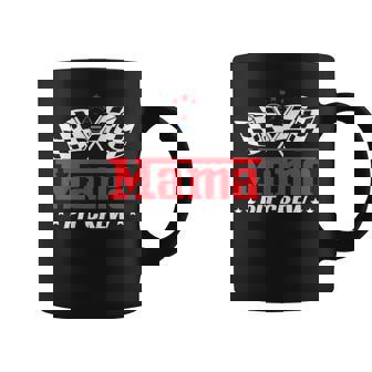 Mama Pit Crew Race Car Birthday Party Racing Mother's Day Coffee Mug - Monsterry