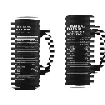 Manato 栄養成分表示 コーヒーマグ - Kawaiitshirt