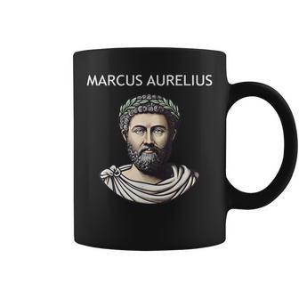 Marco Aurelio Emperador Romano Y Filósofo Estoico Taza de café - Regaloses