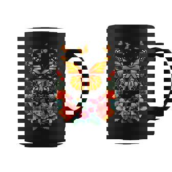 Mariposa Monarca Estética Taza de café - Regaloses