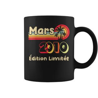 Mars 2010 15 Ans Cadeau Anniversaire Garçon Mars 2010 Tasse - Cadeauxyz