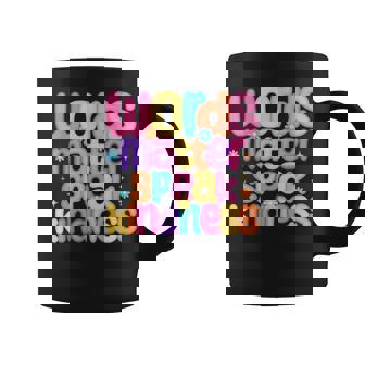 Words Matter Speak Kindness Colorful Positive Message Retro Coffee Mug - Thegiftio