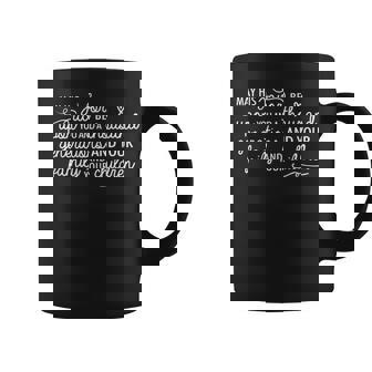 May Favor Be Upon U Blessing Mom Life Mother Hood Coffee Mug - Monsterry