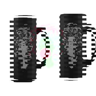 Medusa Bubblegum Mythological Snake Hair Goddess Coffee Mug - Monsterry