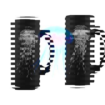 Méduse Fantaisie Pour Amoureux Des Animaux Aux Yeux Bleus Tasse - Cadeauxyz