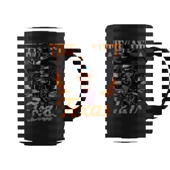 Melanin This Ain’T Texas African American Cowgirl Coffee Mug - Monsterry