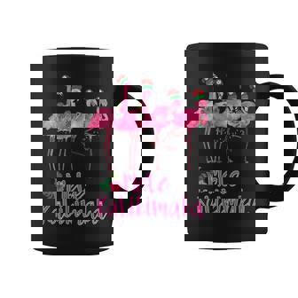 Mele Kalikimaka フラミンゴ ハワイ トロピカルファミリー コーヒーマグ - Kawaiitshirt