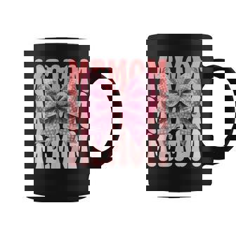 Memom Coquette Bow Pink Cute Grandma Mother's Day Coffee Mug - Monsterry