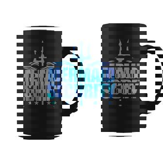 Mermaid Security Dad Mom Mermaid Family Mermaid Squad Coffee Mug - Thegiftio UK