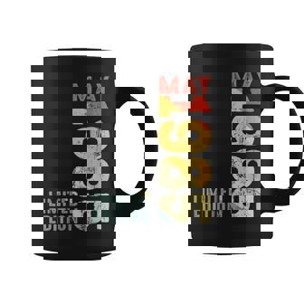 Mes Mayo 1985 Año 1985 Retro 1985Intage 1985 Desde 1985 Cuello Taza de café - Regaloses