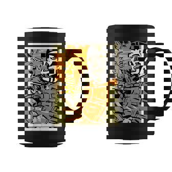 Mex-Art デーモンブルルチャリブレ メキシカンレスラーレジェンド コーヒーマグ - Kawaiitshirt