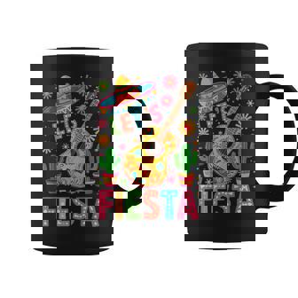 Mexican Guitar Lets Fiesta Cinco De Mayo Coffee Mug - Thegiftio