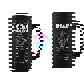 Miami Is Calling & I Must Go Illustration Graphic s コーヒーマグ - Kawaiitshirt