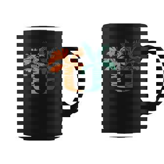 Miami Vacation Cropped Um Palm Tree Coffee Mug | Mazezy