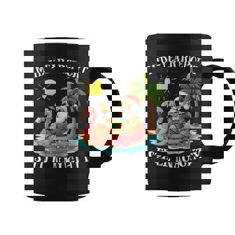 Mid-Year Report Still Naughty Christmas In July Santa Coffee Mug - Thegiftio UK