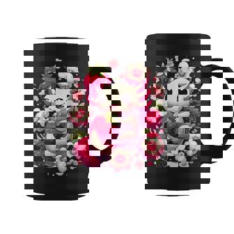 Mignon Axolotl Kawaii Anime Axolotl Fraise Tasse - Cadeauxyz