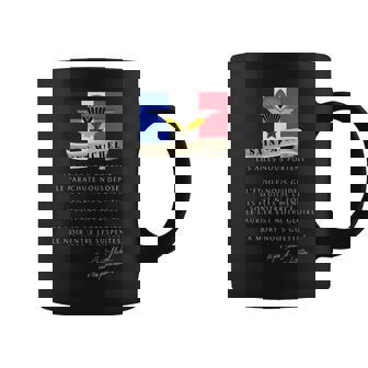 Militaireaint-Michel Patron Parachutiste France Armée Manche Longue Tasse - Cadeauxyz