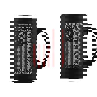 Military Veterans Protest Usa Flag No Kings America Protest Coffee Mug - Monsterry