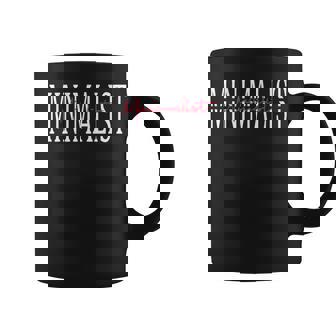 Minimaliste Pour Hommes Et S Graphique Minimaliste Manche Longue Tasse - Cadeauxyz